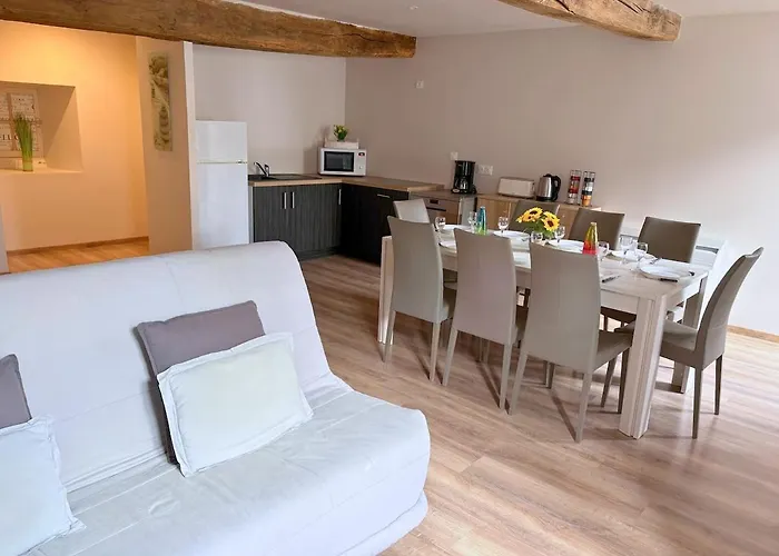 아파트 Les Glaneuses Le Grand 8 Centre-bourg 3 Min Du Puy Dufou *